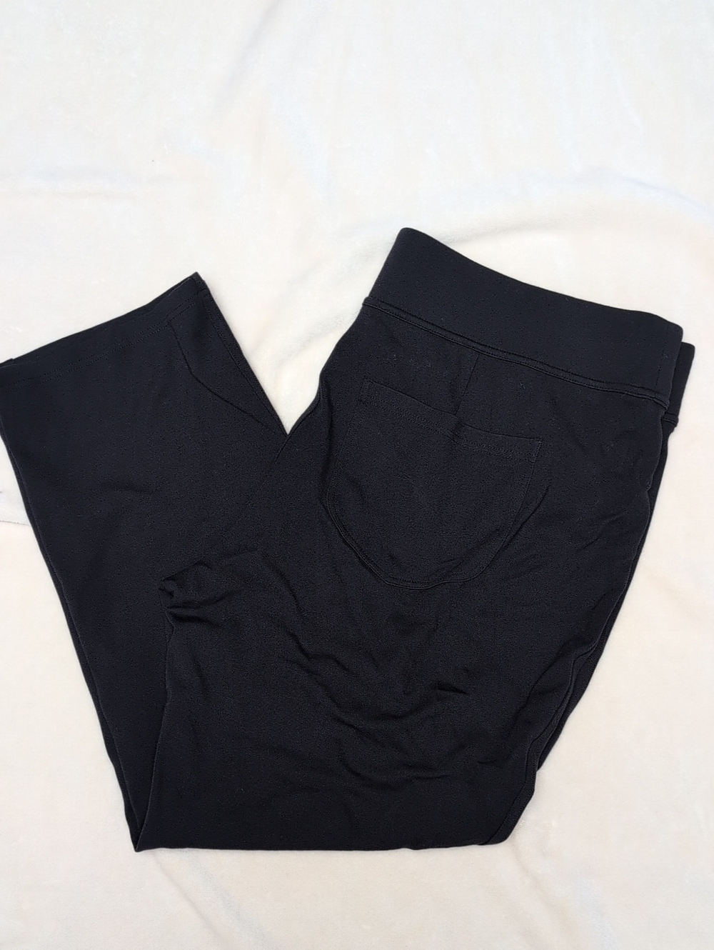 BRASS ’The Ponte Pant’ in Prestige Ponte in Black XXL
